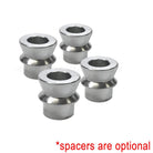5/8 Chromoly Heim Joint Rod End Kit for 1.25" Tubing – Panhard Bar | 50 Caliber Racing Panhard Bar Fab Kit - 4130 Chromoly High Misalignment spacers with zinc plating