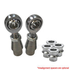 5/8 Chromoly Heim Joint Rod End Kit for 1.25" Tubing – Panhard Bar | 50 Caliber Racing Panhard Bar Fab Kit - Shown with optional high misalignment spacers | Cover Image