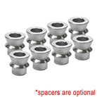 5/8 Chromoly Heim Joint Rod End Kit for 1.25" Tubing – Sway Bar Link | 5/8 Sway Bar Link Rod End Kit - High Offset Misalignment Spacers made from Zinc plated Chromoly Steel