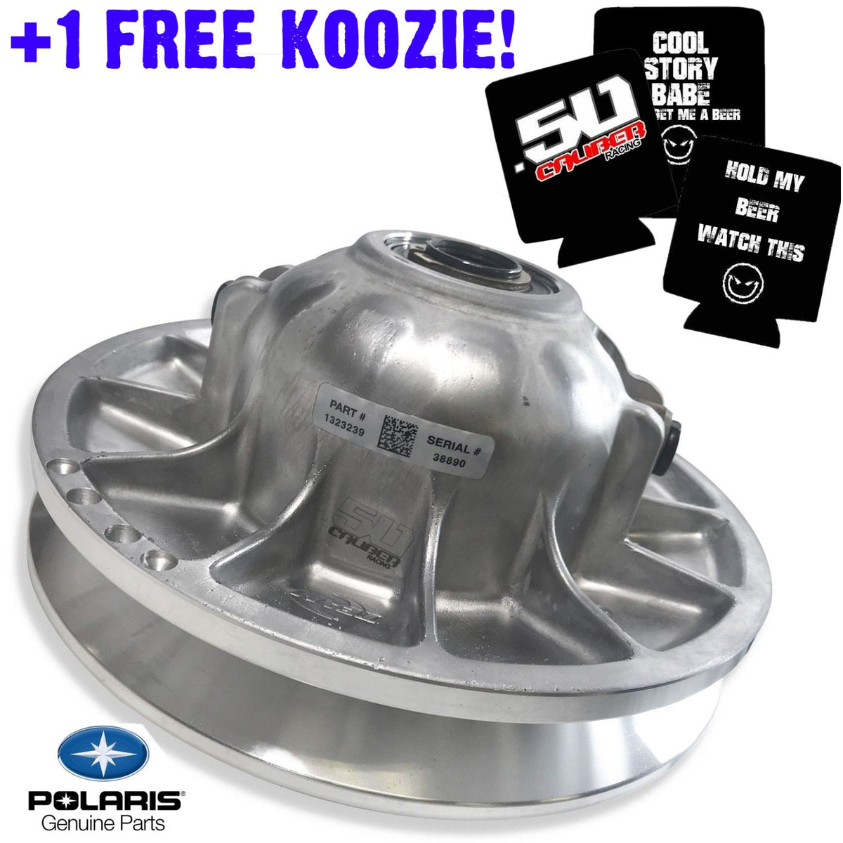 OEM Polaris Secondary Clutch 1323239 - RZR XP1000 2014 - 2015 | OEM Polaris Secondary Clutch Replaces OEM Part numbers - 1323239, 1323166- 2014-15 XP1000