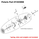 OEM Polaris RZR & General Primary Clutch 1323068 | OEM Polaris Primary Clutch Part Number 1323068 - 2014-18 XP1000