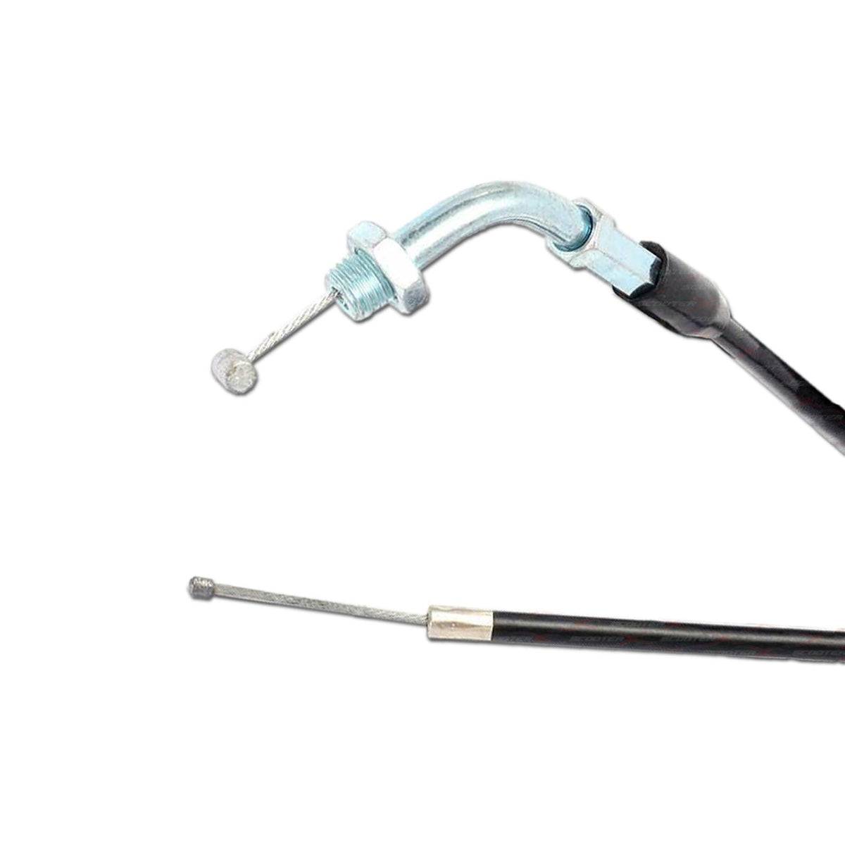  | New Aftermarket Universal throttle cable with bent end housing 50 pit bike motorcycle atv scooter go kart pocket bike	