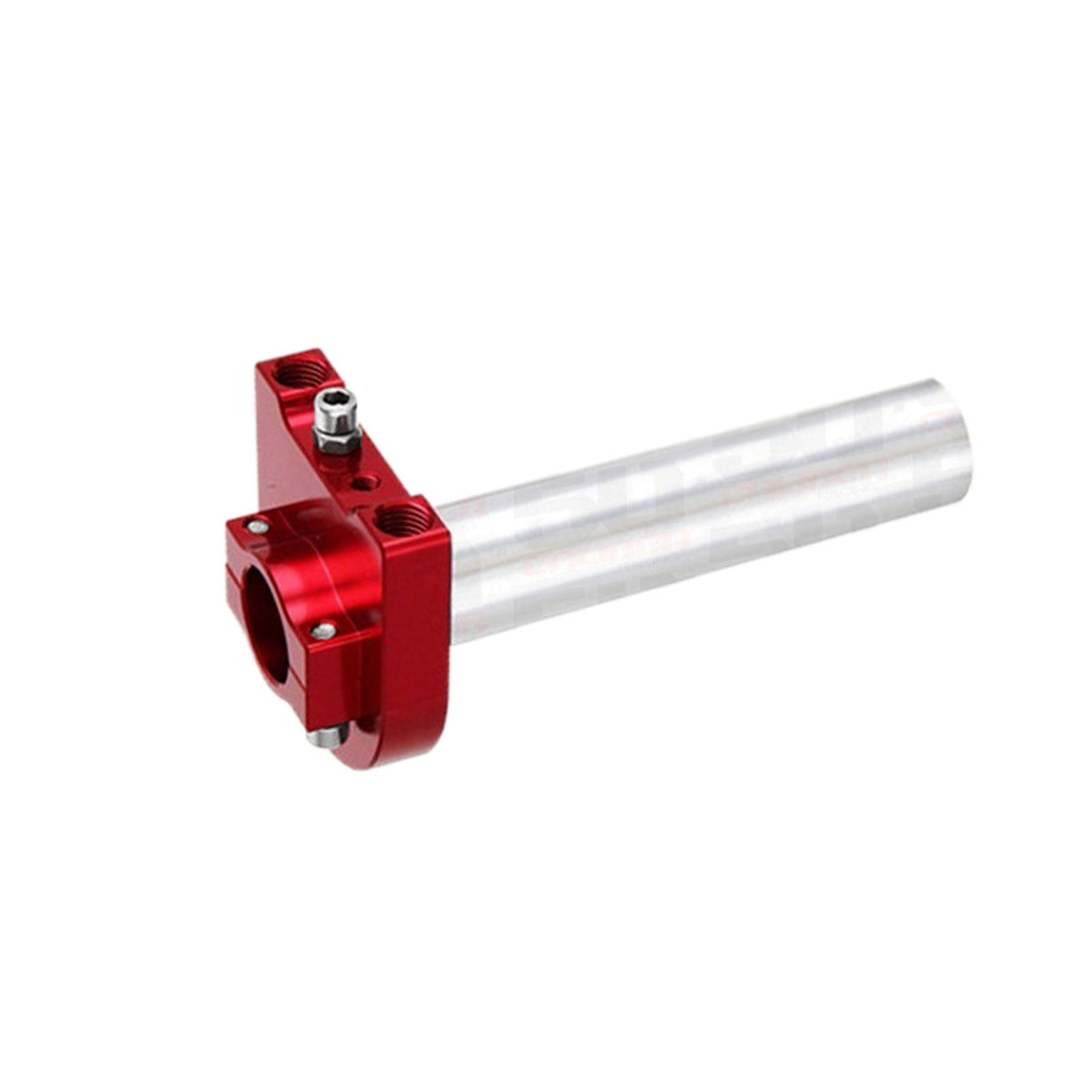Red | Billet Twist Throttle for all Pit Bikes and Dirt Bikes Red Anodized