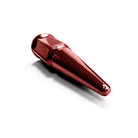 Red | 3.5 Inch Spike Lug Nut Singles - Red Finish