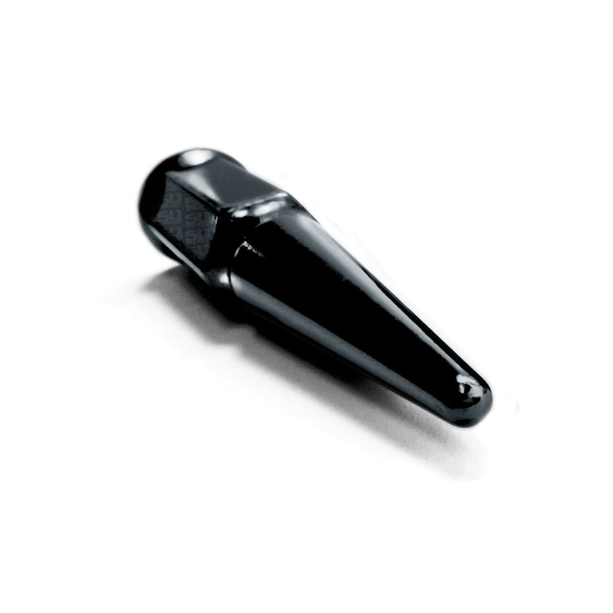 Black | 3.5 Inch Spike Lug Nut Singles - Black Finish