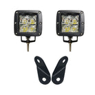  | 50 Caliber Racing A-Pillar Pod Light Mount Brackets for Polaris RZR 170 Combo with 2" Pod lights	