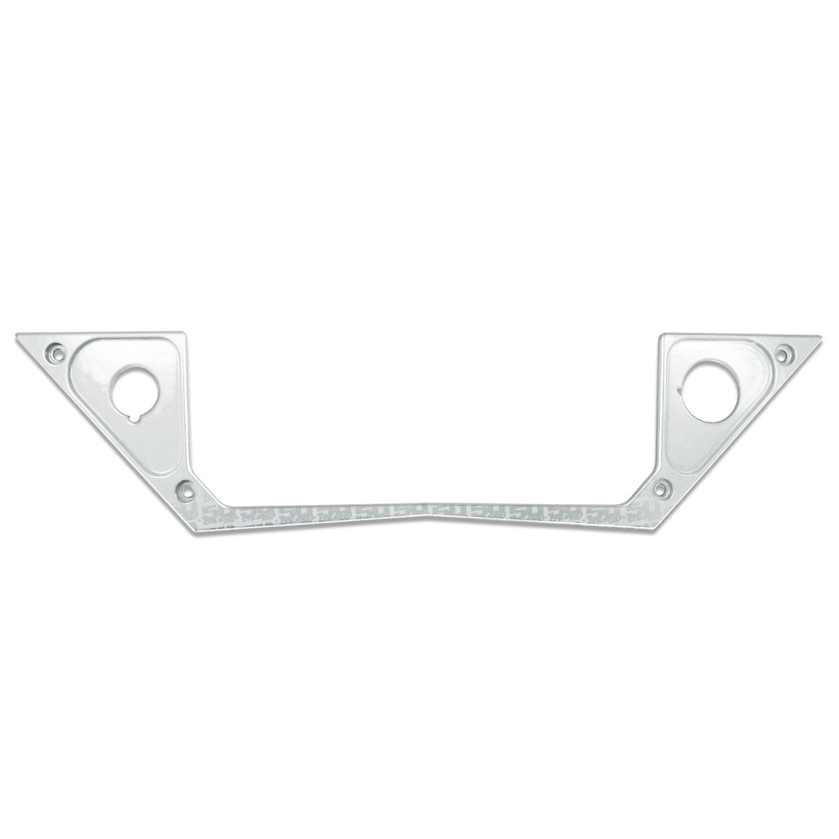 White | Polaris Ride Command Center Dash Panel - White Lightning	