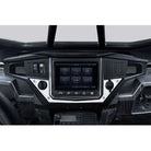 White | Polaris Ride Command Center Dash Panel - White Lightning - Shown Installed	