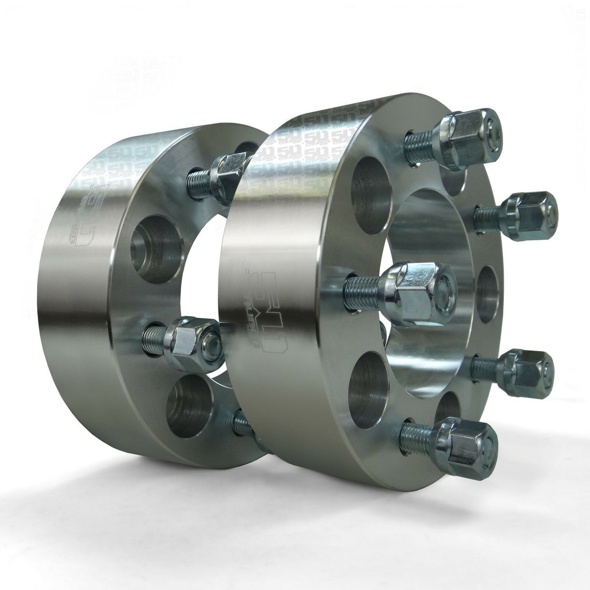 Wheel Spacer 5 x 5.5 Inch (5 x 139.7 mm) - 1/2" Stud | 50 Caliber Racing - 5 x 5.5 Inch (5 x 139.7 metric) Billet Aluminum Wheel Spacer