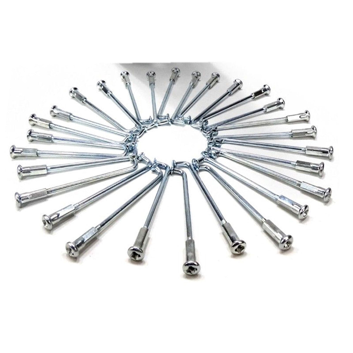  | Complete set of Honda 50 pit bike spokes and nipples for one wheel - 50 Caliber Racing