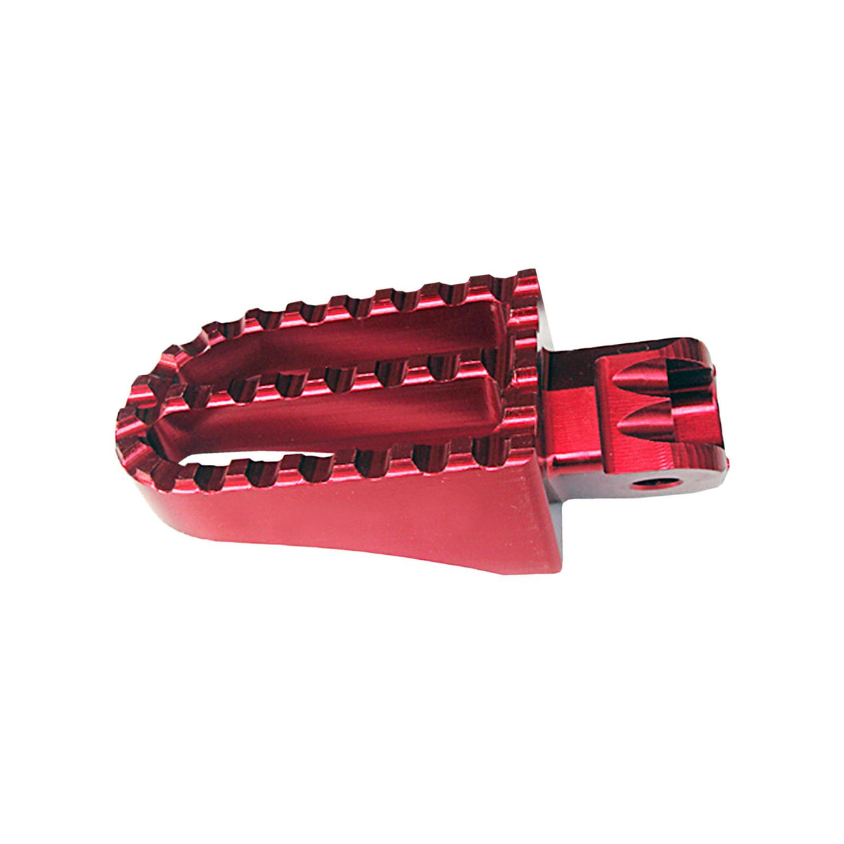 Red | 50 Caliber Racing Oversized Foot Pegs For Honda Pit Bikes Z50 CRF50 XR50 CRF70 XR70