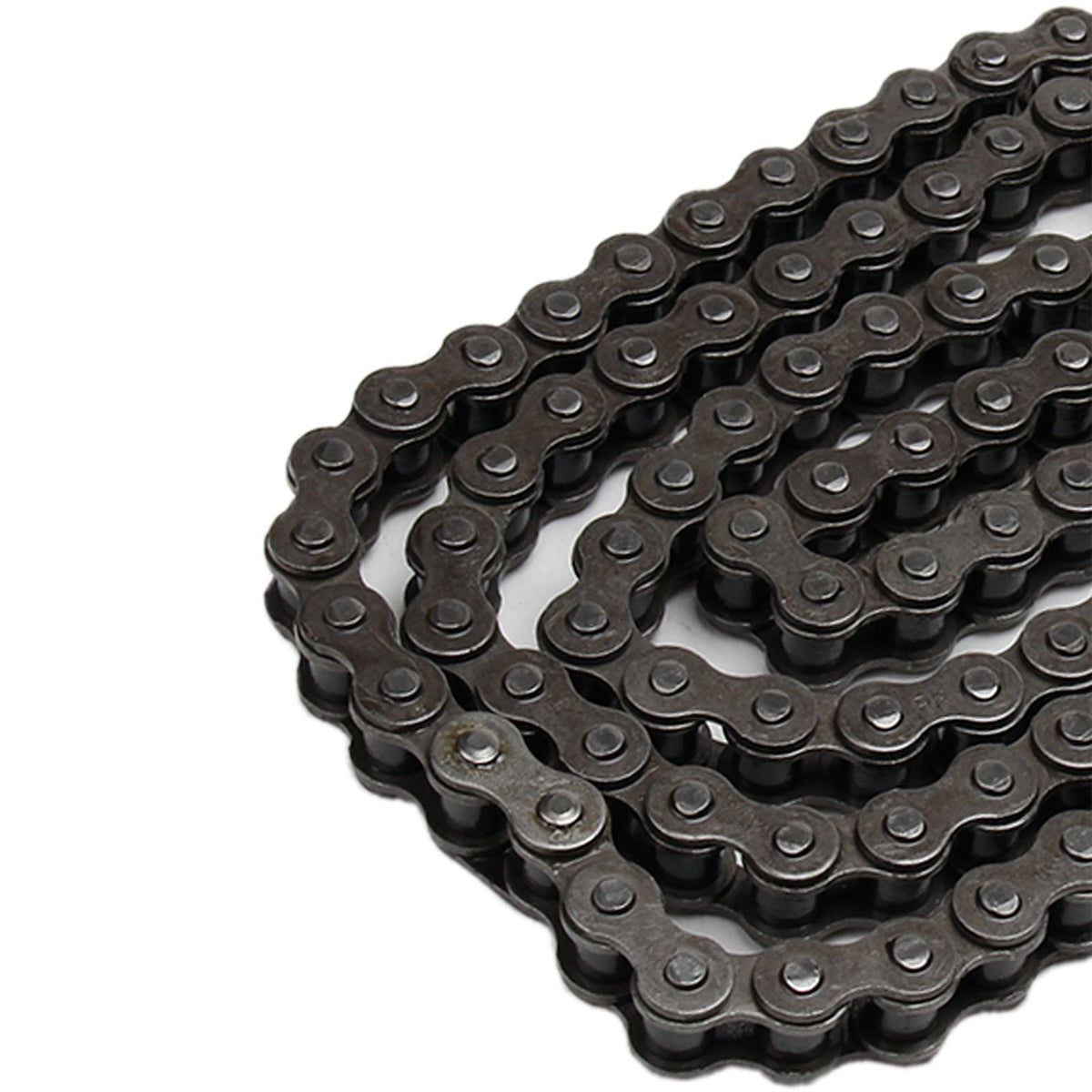 Longer Chain for an Extended Swingarm | 50 Caliber Racing 120 Link Pit Bike Chain for 420 Size sprocket. Longer length for bikes with extended swingarm