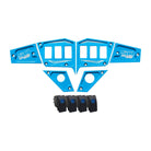 Voodoo Blue | Voodoo Blue 6 piece CNC Billet Aluminum Dash panel - Polaris Interactive Digital Display (GPS) equipped RZR XP 1000, S 900, 900 