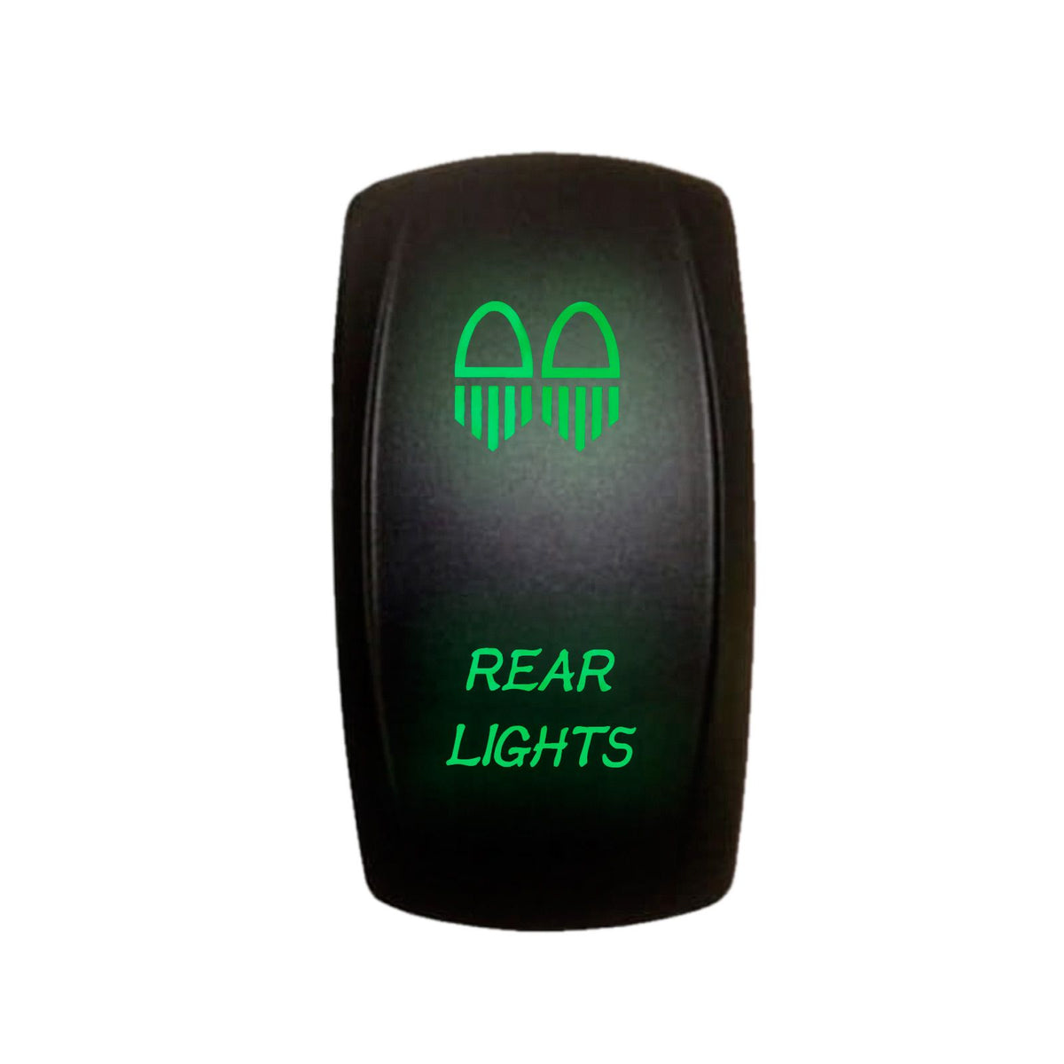 Green | 50 Caliber Racing Custom Rocker Switches - Over 40 other awesome designs available!
