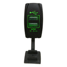 Green | Illuminated 50 Caliber Racing Dual USB Rocker Switch - USB Type A