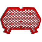 Red | Billet Grille with Bumper Notch RZR XP 1000 / Turbo / S 2019+ RED Powdercoat Finish