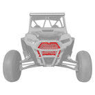 Red | Billet Grille with Bumper Notch RZR XP 1000 / Turbo / S 2019+ RED Powdercoat Finish