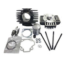 Yamaha PW50 Big Bore Kit 60cc With Head | 50 Caliber Racing 60cc Big Bore Top End Kit with Head Included for Yamaha PW50 & QT50 Pit Bikes