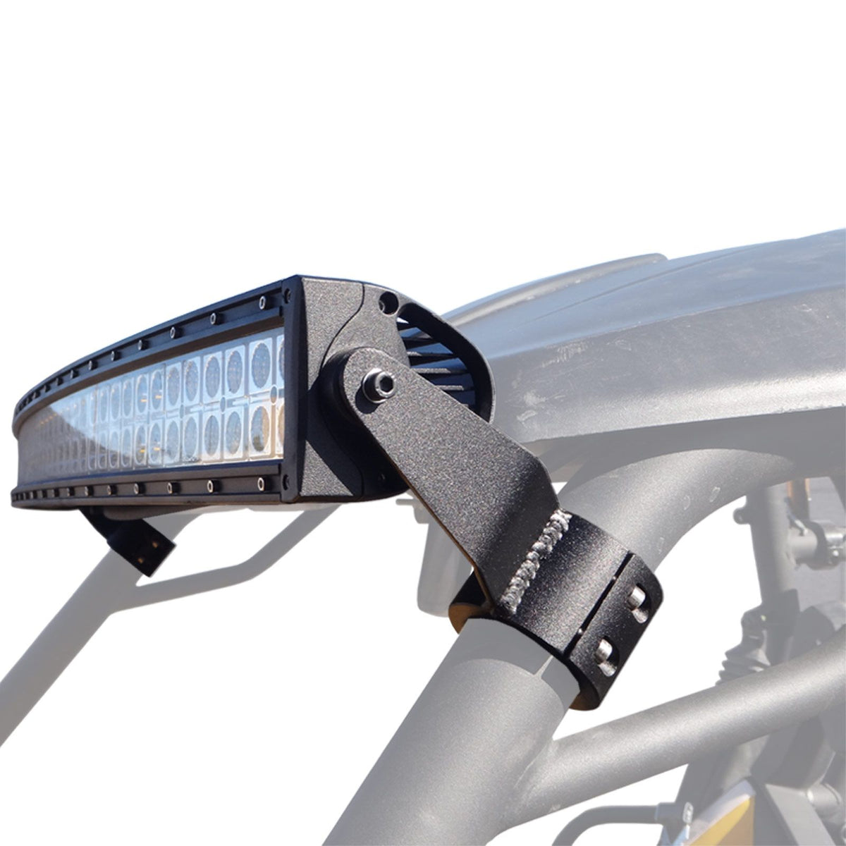 50" Curved LED Light Bar with A-Pillar Brackets - Can-Am Maverick 2010-2013 | 50 Caliber Racing Curved 50" LED Light Bar with A-Pillar Brackets for 2010-2013 Can Am Maverick / Commander