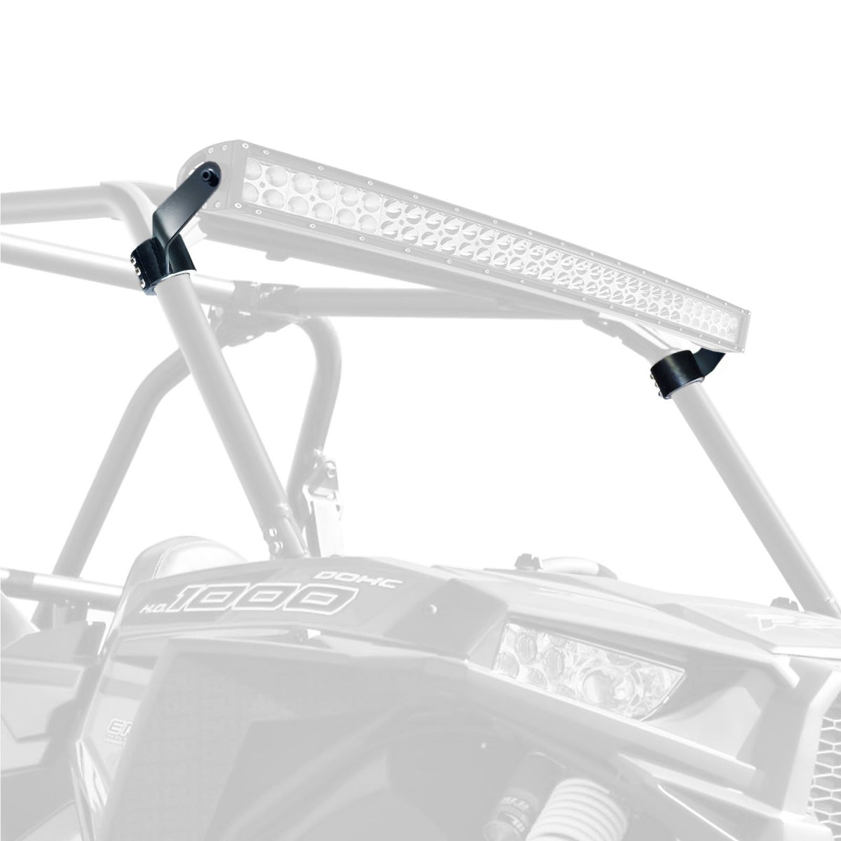  | 50 Caliber Racing LED Light Bar Mounting Brackets for RZR XP1000, S 900, and Turbo