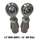  | Part Number 6101A3 - 1/2" Heim Joint, Bung for 1" .095 Wall - No Spacers