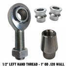 | 1/2 Rod End Heim Joint Kit for 1" OD Tubing - Single Joint with High Misalignment Spacers