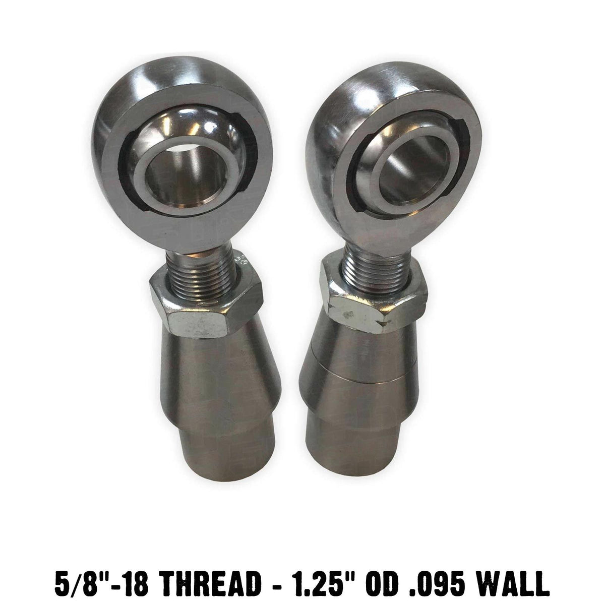 | 5/8 Panhard Bar Fabrication Kit - 5/8-18 Chromoly Heims - 1.25" OD .095 Wall WITHOUT Spacers