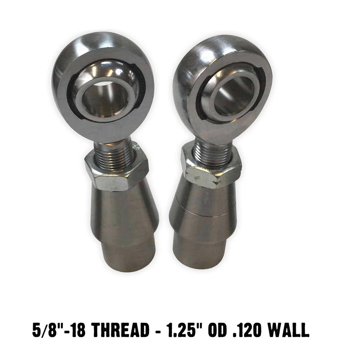 | 5/8 Panhard Bar Fabrication Kit - 5/8-18 Chromoly Heims - 1.25" OD .120 Wall WITHOUT Spacers