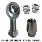 | 5/8 Rod End Heim Joint Kit for 1.25 OD Tubing - Single Joint with High Misalignment Spacers