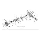 OEM Polaris Front Differential Part Number 1334625 - RZR XP1000 | OEM Polaris Front Differential Part Number 1334625 - replaces 1333112, 1333344, 1333579, 1333597, 1333687, 1334178, 1334625