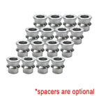 3/4 Chromoly Heim Joint 4 Link Rod End Kit for 1.5" Tubing | High misalignment spacers reduce 3/4" bore heim joint to 5/8" bolt