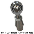  | Left Thread 7/8-14 x 7/8 bore Chromoly Heim - 1.75" OD .250 Wall Tubing - NO Spacers