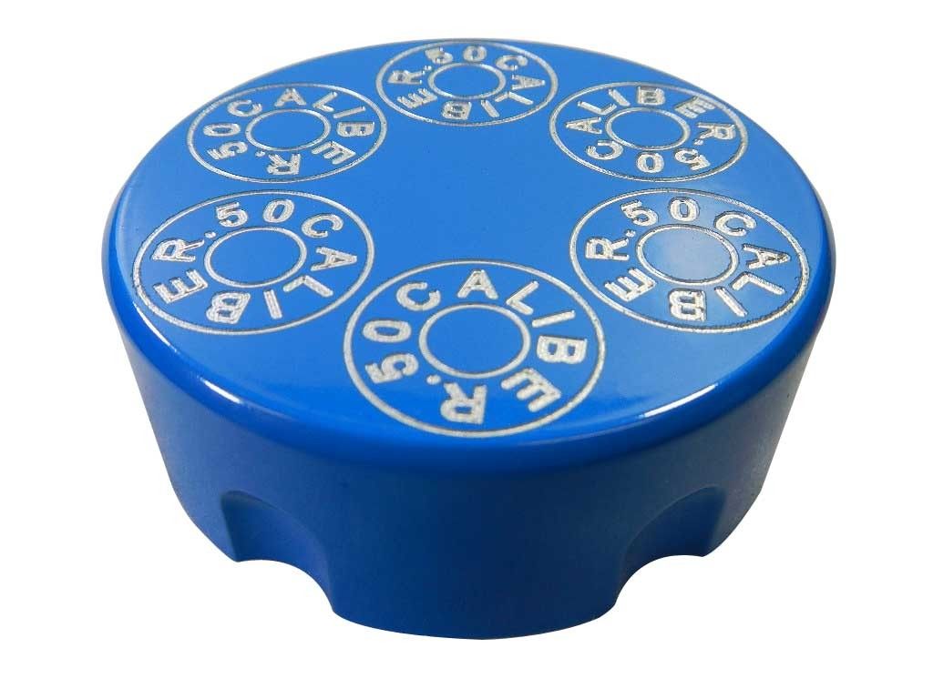 Voodoo Blue | CNC Machined 50 Caliber Racing Six Shooter Gas Cap - Polaris UTV and ATV models VOODOO BLUE	