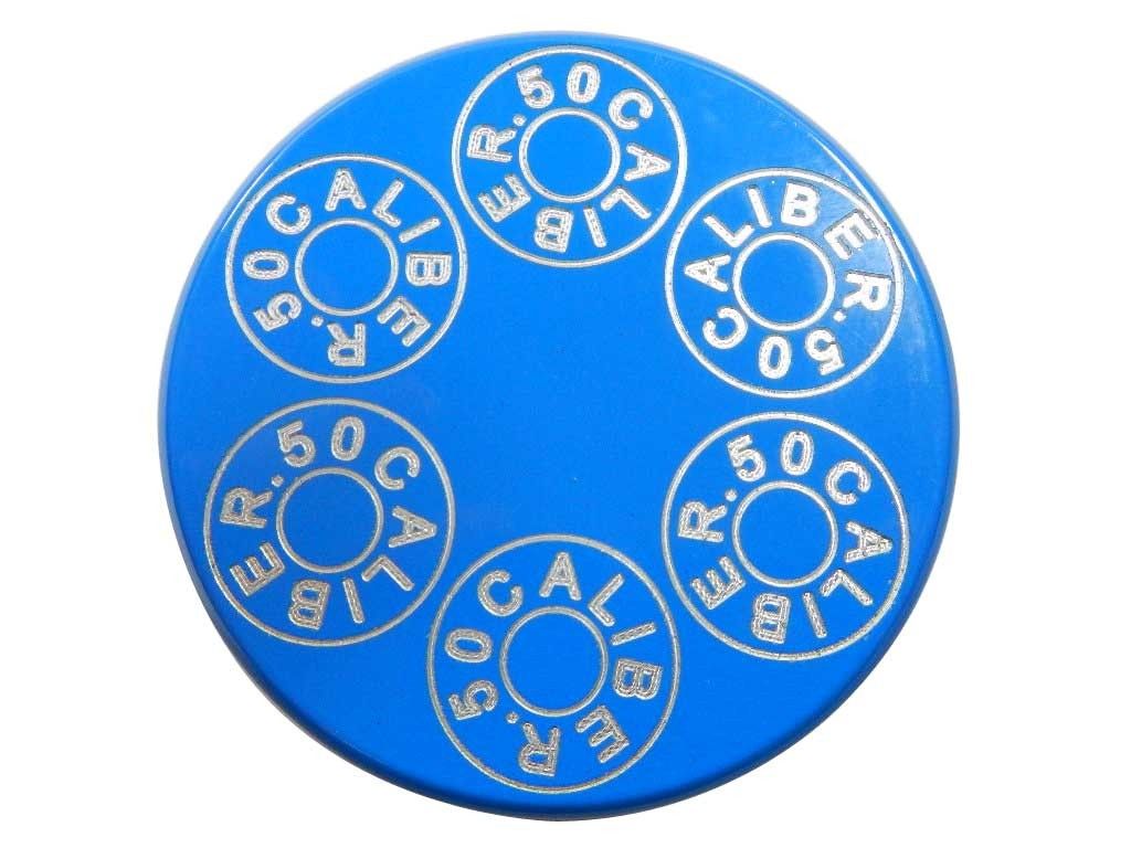 Voodoo Blue | CNC Machined 50 Caliber Racing Six Shooter Gas Cap - Polaris UTV and ATV models VOODOO BLUE	