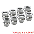 7/8 Chromoly Heim Joint Rod End Kit for 1.75" Tubing – Sway Bar Link | High Offset Misalignment Spacers made from Zinc plated Chromoly alloy