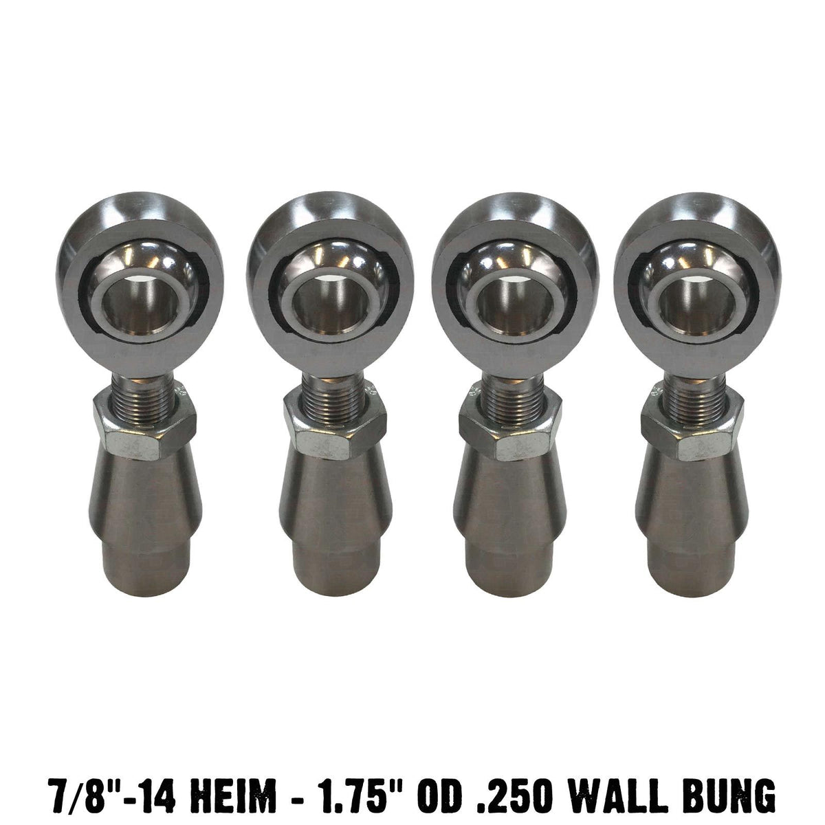  | 	7/8-14 Sway Bar Link Rod End Kit - 1.75" OD .250 Wall Round Tubing - NO Spacers
