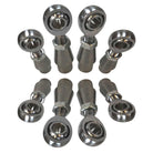 7/8 Chromoly Heim Joint 4 Link Rod End Kit for 1.75" Tubing | 7/8" Chromoly Heim joints with PTFE Liner, with bungs for .120 or .250 wall 1.75" OD Tubing