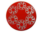 Red | CNC Machined 50 Caliber Racing Six Shooter Gas Cap - Polaris UTV and ATV models HAVASU RED	
