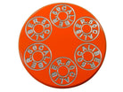 Orange | CNC Machined 50 Caliber Racing Six Shooter Gas Cap - Polaris UTV and ATV models ORANGE MADNESS