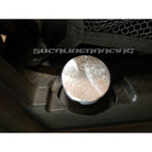 Custom Billet Six Shooter Gas Cap for Polaris UTV & ATV | CNC Machined 50 Caliber Racing Six Shooter Gas Cap - Polaris UTV and ATV models RAW SILVER