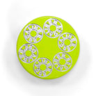 Lime Squeeze | CNC Machined 50 Caliber Racing Six Shooter Gas Cap - Polaris UTV and ATV models LIME SQUEEZE