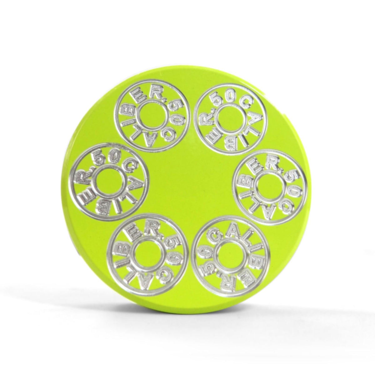 Lime Squeeze | CNC Machined 50 Caliber Racing Six Shooter Gas Cap - Polaris UTV and ATV models LIME SQUEEZE