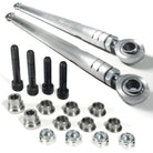 Raw Silver | 50 Caliber Racing Heavy Duty Billet Tie Rods - Arctic Cat Textron Wildcat 2 & 4 Seat
