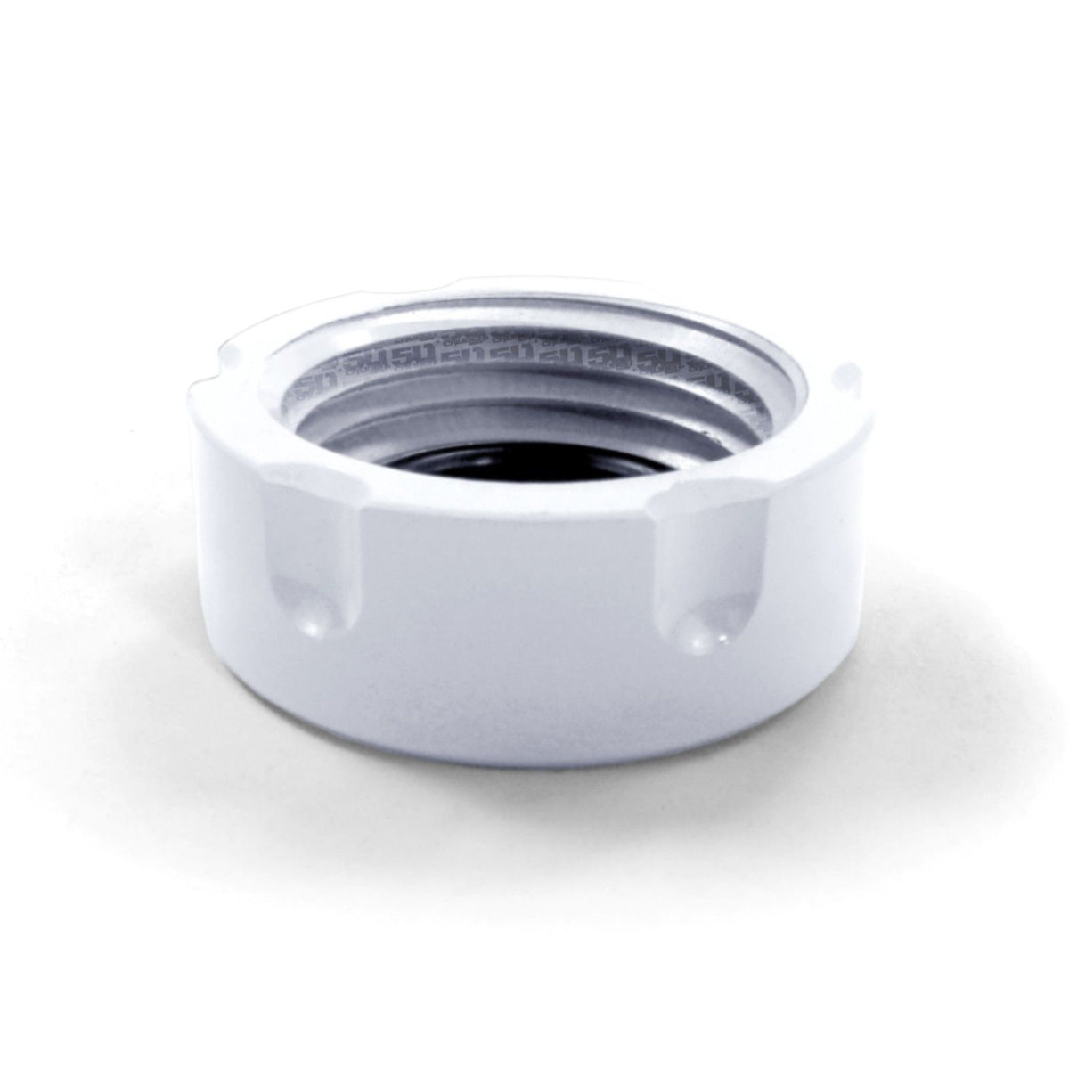 White | CNC Machined 50 Caliber Racing Six Shooter Gas Cap - Polaris UTV and ATV models WHITE LIGHTNING