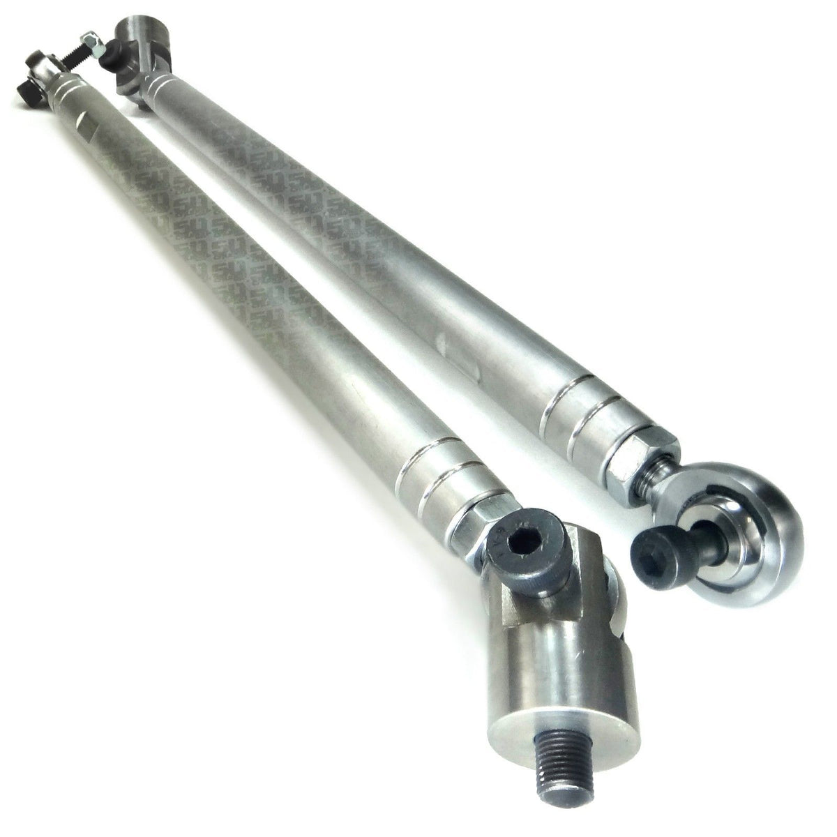 Raw Silver | 50 Caliber Racing Heavy Duty Billet Tie Rod Kit for RZR RS1 | Cover Image