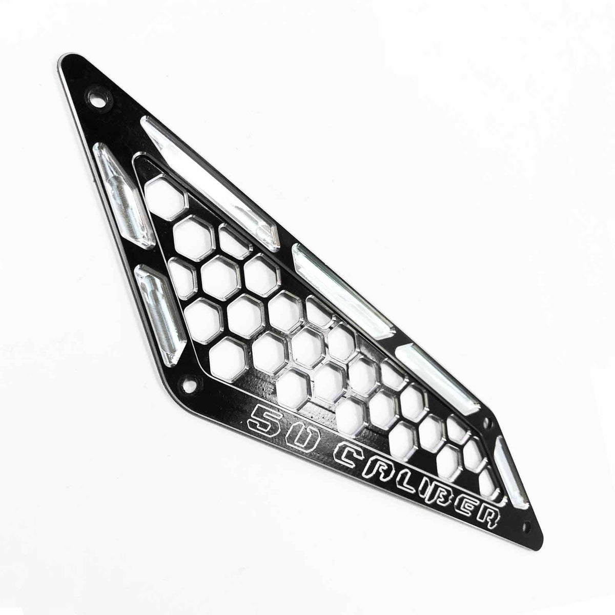Black | Billet Air Intake Grille Bezels for RZR PRO XP - Black Powdercoat Finish