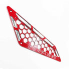Red | Billet Air Intake Grille Bezels for RZR PRO XP - Red Powdercoat Finish