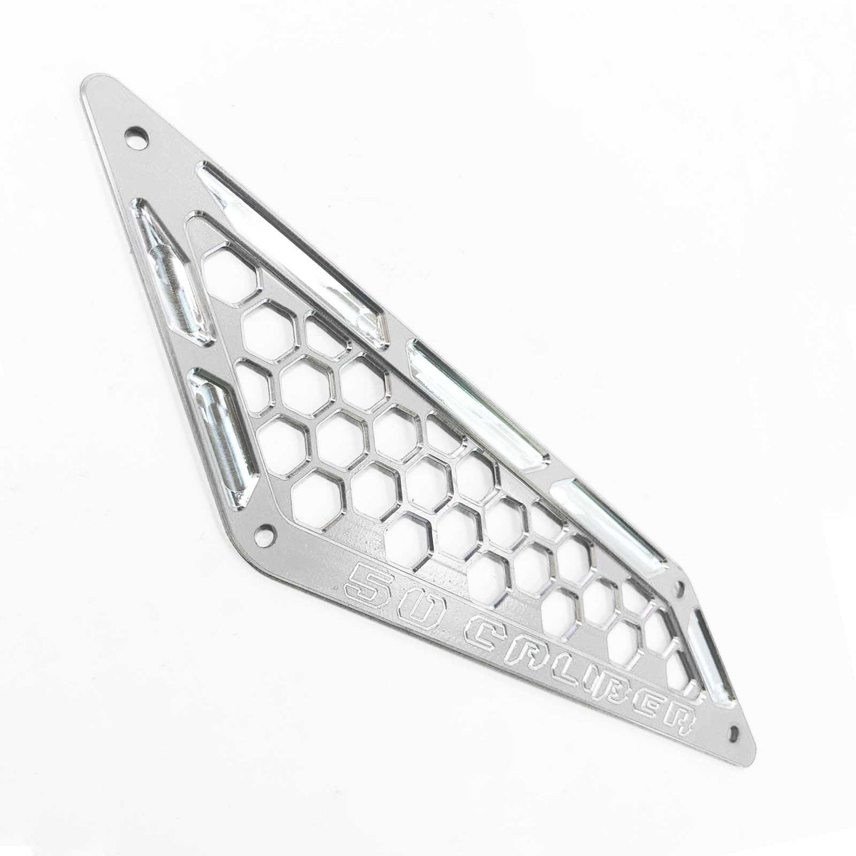 White | Billet Air Intake Grille Bezels for RZR PRO XP - White Powdercoat Finish