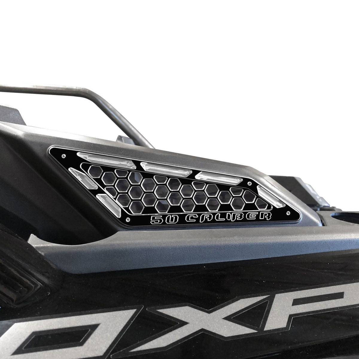 Black | Billet Air Intake Grille Bezels for RZR PRO XP - Black Powdercoat Finish