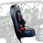 Stealth Black | Teryx4 Bump Seat & 4 Point Harness Racing Latch Style - Black Straps